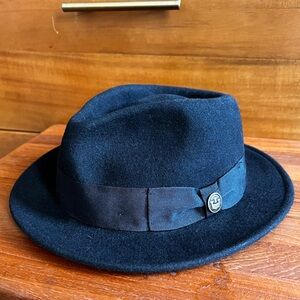 Goorin Bros black wool fedora